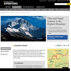 Tibet and Nepal: Journey to the Highest Himalaya