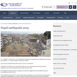 Nepal earthquake 2015