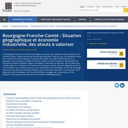 Bourgogne-Franche-Comté : Situation géographique et économie industrielle, des atouts à valoriser - Insee Analyses Bourgogne-Franche-Comté - 35