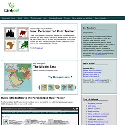 Lizard Point Geography Quizzes clickable map quizzes for fun and learning