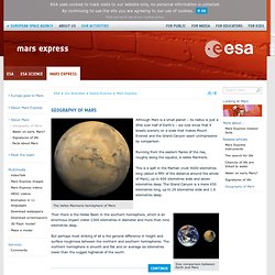 Geography of Mars / Mars Express / Space Science