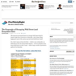 The Geography of Occupying Wall Street (And Everywhere Else)