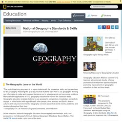 National Geography Standards & Skills