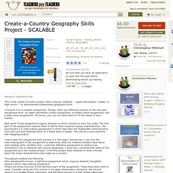 CREATE-A-COUNTRY GEOGRAPHY SKILLS PROJECT - SCALABLE