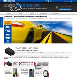 traceur GPS voiture, Tracker GPS antivol, Géolocalisation - GEOTRACEUR