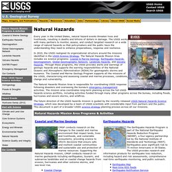 U.S. Geological Survey: Natural Hazards