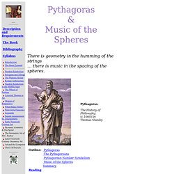 Pythagoras and Music of Life