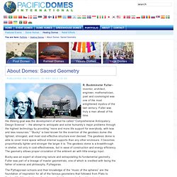 About Domes: Sacred Geometry - Pacific Domes, Inc