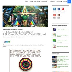 The Sacred Geometry of Personality, Thought and Feeling