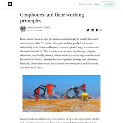 Geophones and their working principles - Anthony Lockwood - Medium