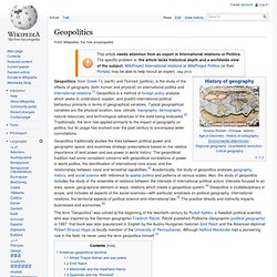 Geopolitics