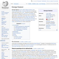 George Gamow