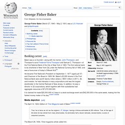 George Fisher Baker
