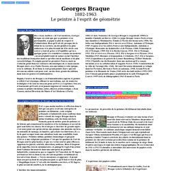 Georges Braque Le peintre à l'esprit de géométrie