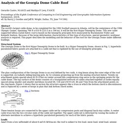 Georgia Dome - Analysis