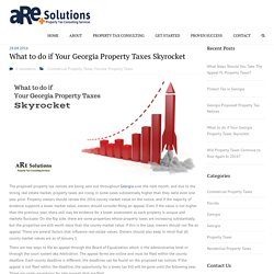 What to do if Your Georgia Property Taxes Skyrocket