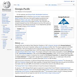 Georgia-Pacific - Wiki
