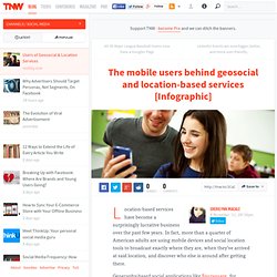 The users behind geosocial and location-based mobile services