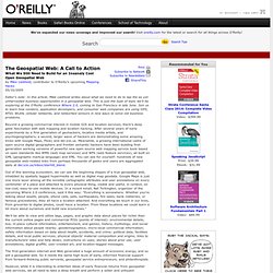 O&#039;Reilly Network: The Geospatial Web: A Call to Action