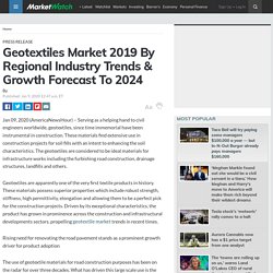 Geotextiles Market 2019 By Regional Industry Trends & Growth Forecast To 2024