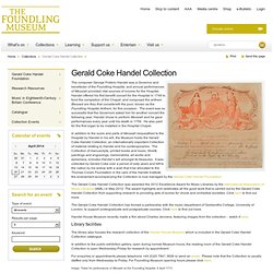 Gerald Coke Handel Collection