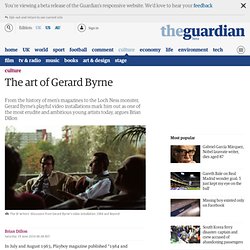 The art of Gerard Byrne