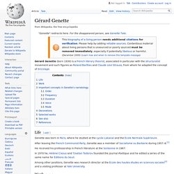 Gérard Genette