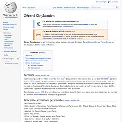 Gérard Zlotykamien - Wikipédia - Vimperator
