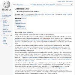 Germaine Krull