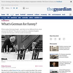What's German for funny?