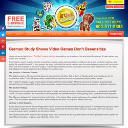 German Study Shows Video Games Don’t Desensitize