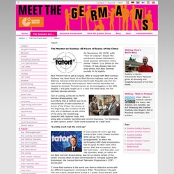 Meet the Germans – Typically German - The Germans and ... - Tatort - Goethe-Institut