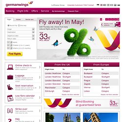 Germanwings – Book cheap flights