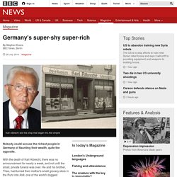 Germany's super-shy super-rich