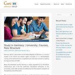How To Get Admission In GERMANY Colleges