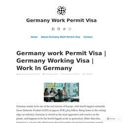 Germany work Permit Visa