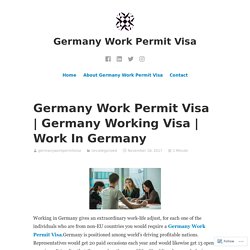 Germany Work Permit Visa