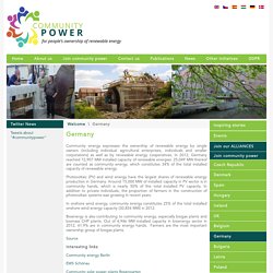 Germany - www.communitypower.eu