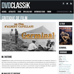 Germinal de Albert Capellani (1913) - Analyse et critique du film
