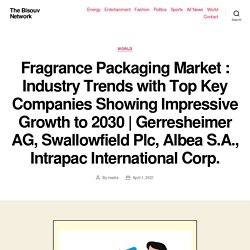 Fragrance Packaging Market : Industry Trends with Top Key Companies Showing Impressive Growth to 2030