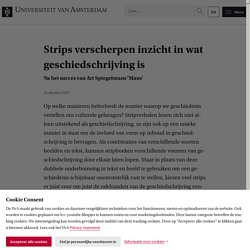 Strips verscherpen inzicht in wat geschiedschrijving is - Universiteit van Amsterdam