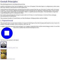 Gestalt Principles