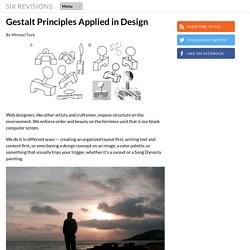 Gestalt Principles Applied in Design