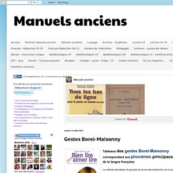 Gestes Borel-Maisonny