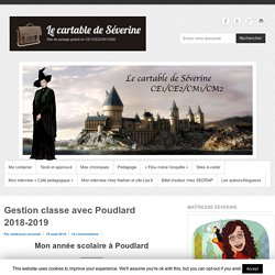 Gestion classe avec Poudlard 2018-2019