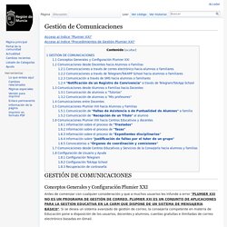 Gestión de Comunicaciones - EduWiki