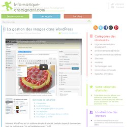 La gestion des images dans WordPress