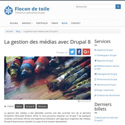 La gestion des médias avec Drupal 8