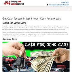 Get Cash for cars in just 1 hour