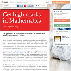 Get high marks in Mathematics